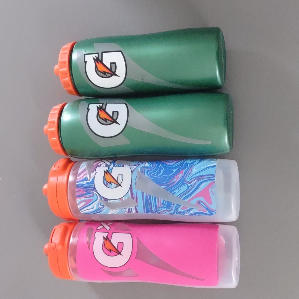 4 GATORADE BOTTLES